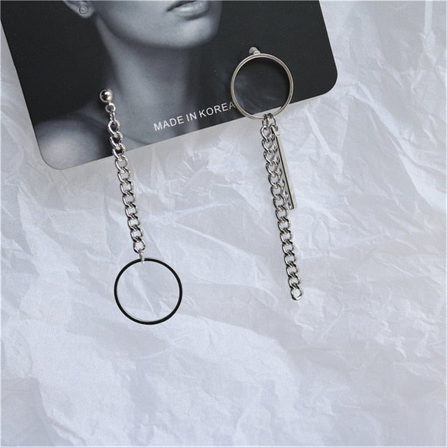Punk Cheap Sliver Handcuffs Blade Gun Drop Earrings Creativity Jewelry Accessories Women Simple Fashion Cool Wholesale Pistols