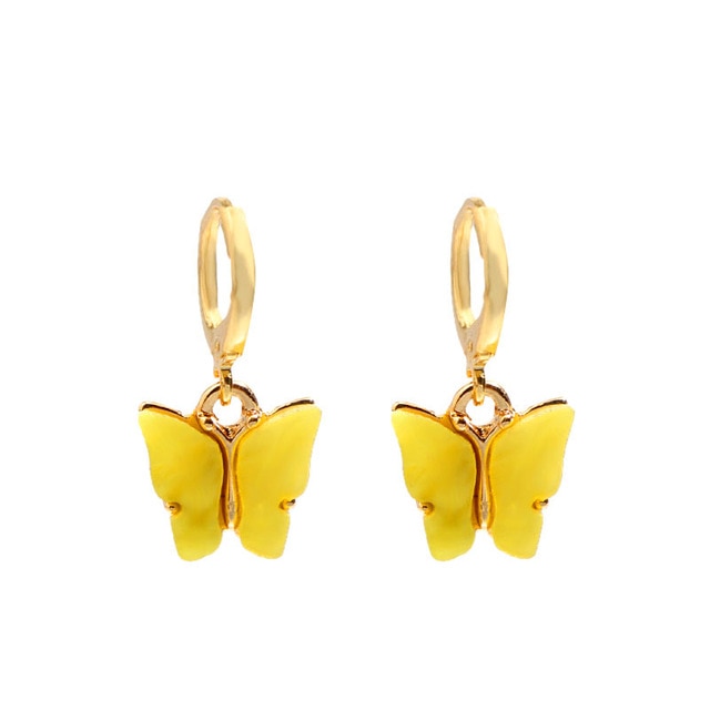 Butterfly Drop Earrings