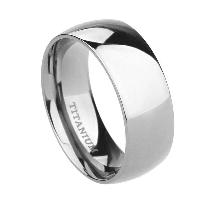 2/4/6/8mm Simple Black Ring Man Women Titanium Wedding Band Engagement Rings Polished Cocktail Ring Anel Feminino size 15