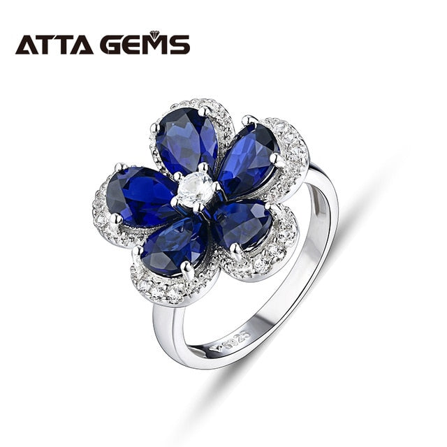 Zultanite Меняющий цвет камень Silver Women's Ring S925 Created Turkish Zultanite Colorful Flower Lovely Style for Women's Gifts