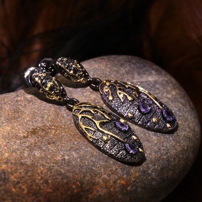 NPKDS 2 Style Elegant Birdie Ear Stud Earrings Rhinestone Dangle Long Tassels Earring for Women Hoop earrings Wedding Jewelry