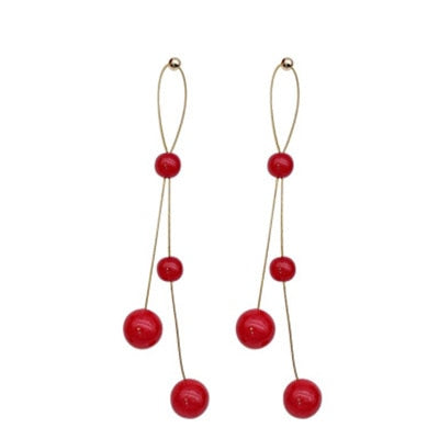 NPKDS 2 Style Elegant Birdie Ear Stud Earrings Rhinestone Dangle Long Tassels Earring for Women Hoop earrings Wedding Jewelry