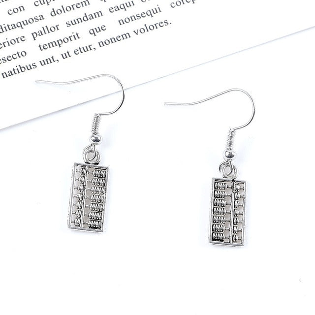 Punk Cheap Sliver Handcuffs Blade Gun Drop Earrings Creativity Jewelry Accessories Women Simple Fashion Cool Wholesale Pistols