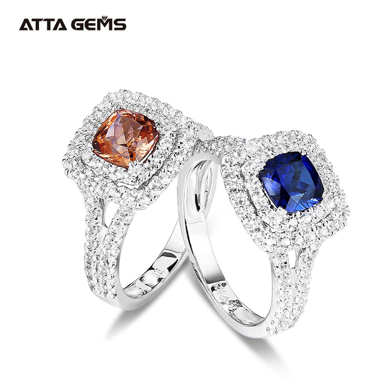 Zultanite Silver Wedding Rings Hand-Setting Jewelry Exquisite Style Created Diaspore High Quality Handmade Wedding Rings